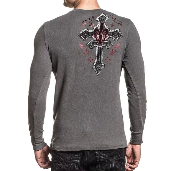 Xtreme Couture by AFFLICTION Men THERMAL PURELY DE - Picture 7 of 8